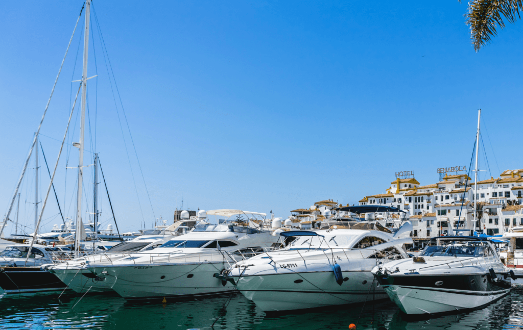 Boat excursions from Marbella: Explore the Mediterranean coast.